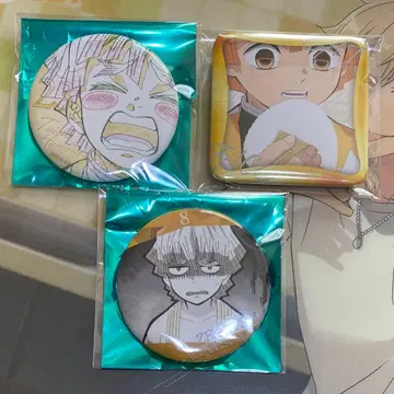 귀멸의 칼날 ufotable 에모셔널 캔뱃지 매니악 캔뱃지 젠이츠