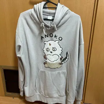 아코의 후드티 L 사이즈 그레이
