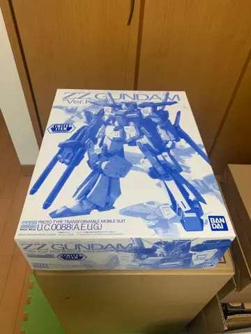 이벤트 한정판 MG 더블 제타 건담 클리어 컬러