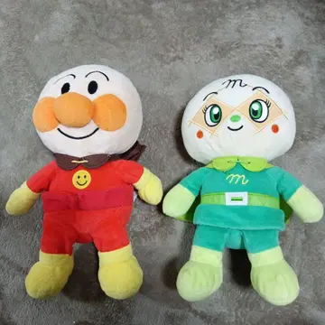 호빵맨 멜론빵나 봉제 인형 세트