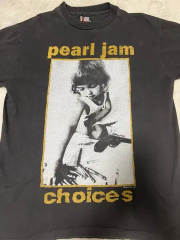 Pearl Jam 티셔츠 USA제 L