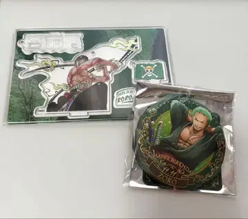 ONE PIECE 생일 명장면 디오라마 피규어 캔뱃지 조로
