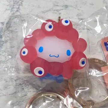 EXPO 만박 산리오 미야쿠미야쿠  입체 마스코트 클리어 시나모롤