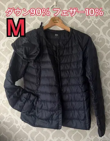 울트라 라이트 다운 컴팩트 자켓 M 사이즈 다크 네이비