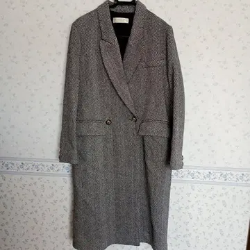 헤링본 체스터 코트