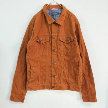 B-S 코듀로이 자켓 M 브라운 안감 도트 캐주얼