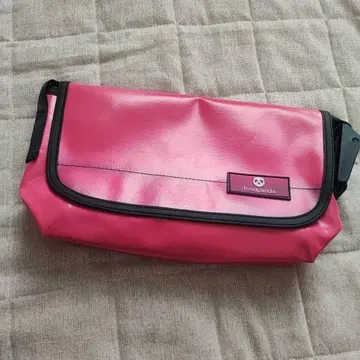 foodpanda 핑크 메신저 백 숄더백