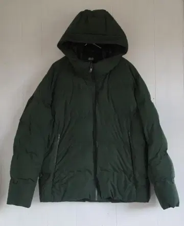 UNIQLO 유니클로 다운 파카 다운 자켓 그린 XL