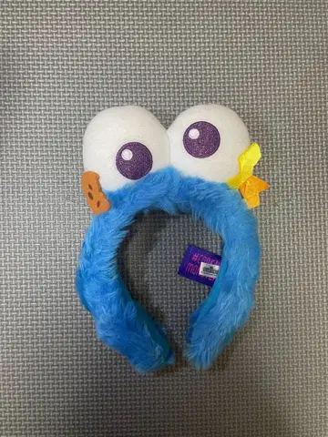 세서미 스트릿 usj 쿠키 몬스터 머리띠