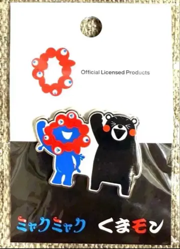 먀쿠먀쿠 쿠마몬 핀 배지 003 완판 레어 희귀 EXPO2025