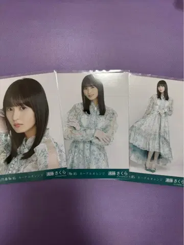 노기자카46 생사진 표제곡 엔도 사쿠라 네이블 오렌지 컴프