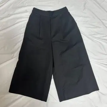 잉그 가우초 팬츠 허리밴딩 M 슬랙스 7부 기장 무지 a2511