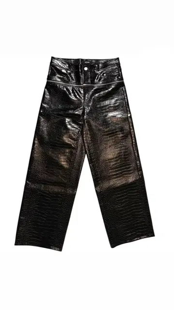 goar.archive 크로코 팬츠