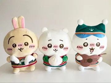 치이카와 에니마이 복권 A상 B상 C상 봉제 인형 3개 세트