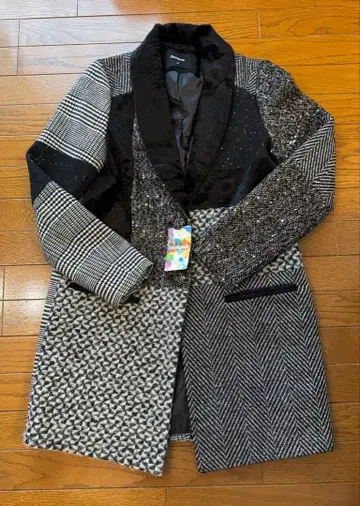 [ 새상품 ] Desigual 데시그알 롱 코트 38