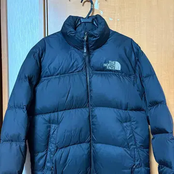 THE NORTH FACE 700 블랙 다운 재킷