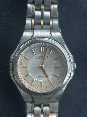 CITIZEN EXCEED 손목시계 실버