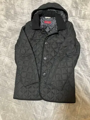 [ 시착품 ] 퀼팅 자켓 블랙