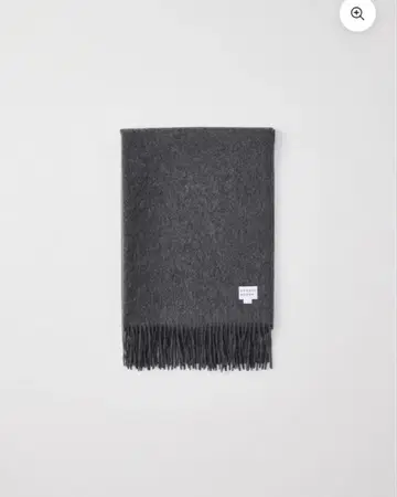 EDWARD BROWN 캐시미어 스톨 다크 그레이 DARK GREY