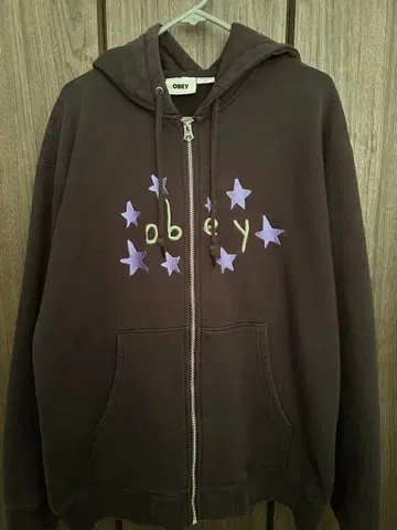 OBEY 지퍼 후드티 XL
