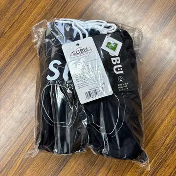 SUBU 스브 퍼머넌트 컬러 샌들 블랙 26-27H 미사용 새상품