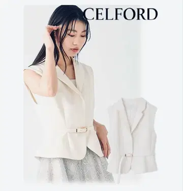 CELFORD 페플럼 숏 베스트 38 M 미사용 새상품