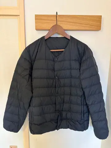 무인양품 MUJI 다운 자켓 이너다운 네이비 남성용 L