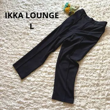 이카 라운지 스트레이트 팬츠 스트레치 네이비 네이비 컬러 L