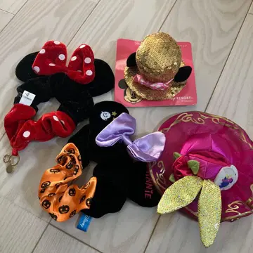 미니 마우스 미키마우스 헤어 액세서리 세트