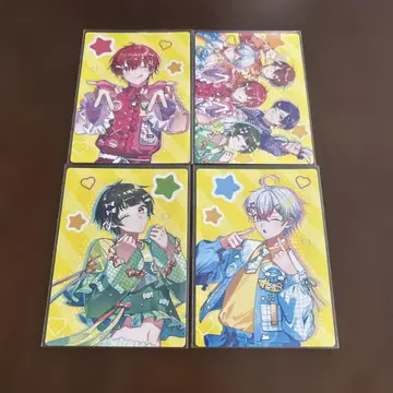 스타폴라 오기야에부 카드 4장 세트