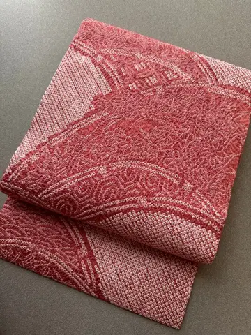 나고야 오비 총시보리 핑크