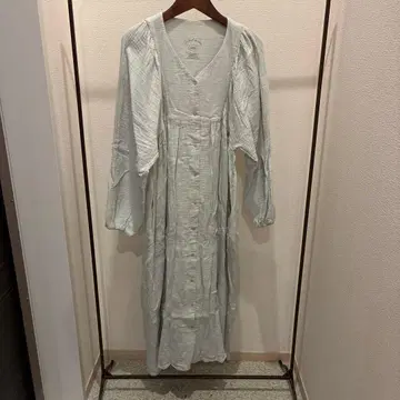 gelato pique 라이트 그린 롱 원피스