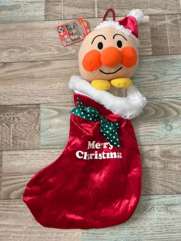 택 포함 호빵맨 크리스마스 부츠 크리스마스 선물