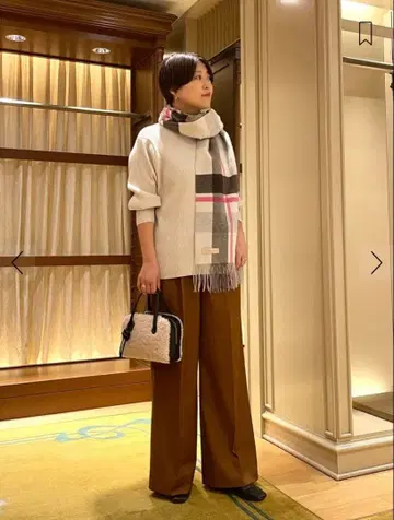 TOMORROWLAND 캐시미어 스톨