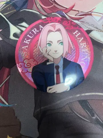 NARUTO 하루노 사쿠라 청춘 캔뱃지