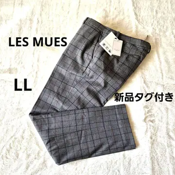 LES MUES 체크 무늬 슬랙스 LL