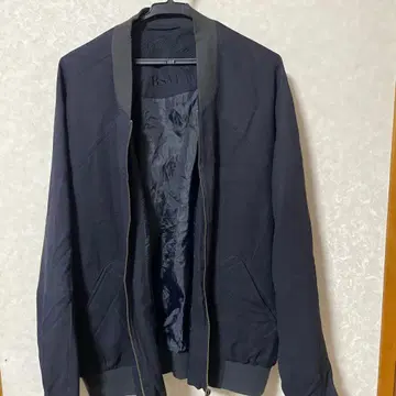 B.S.M. 네이비 집업 자켓