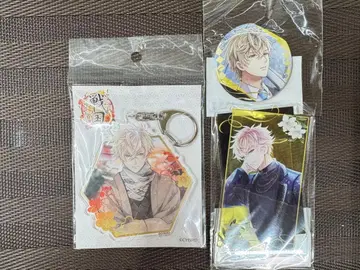 미소년 전국 이가야스 아크릴 스탠드 캔뱃지