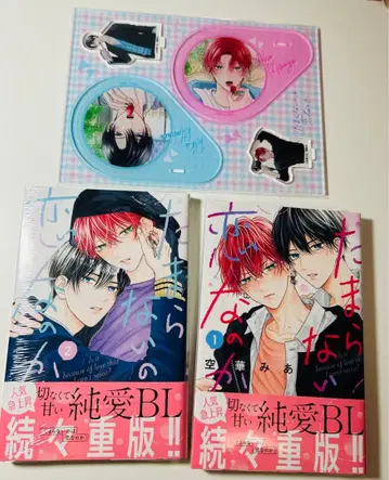 참을 수 없는 것은 사랑인가 1권 2권 아크릴 코스터