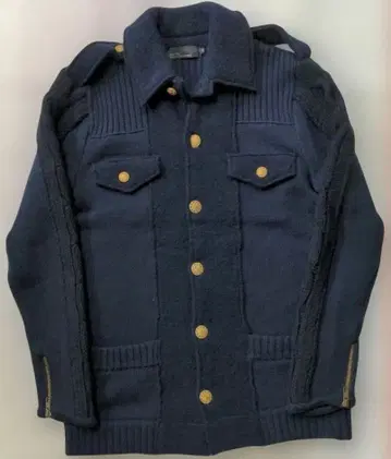 KENJIITO 코무사 컬렉션 네이비 니트 자켓 M 사이즈 미사용 새상품