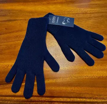 캐시미어 100% 장갑 네이비 몽골산
