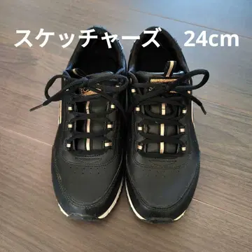 SKECHERS 메모리폼 블랙 스니커즈