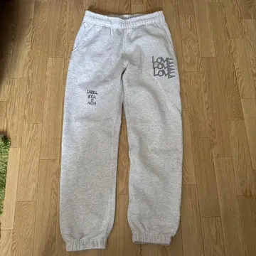 TODAY edition 그레이 스웨트 팬츠
