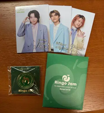 Mrs. GREEN APPLE 핀 배지