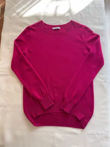 JOURNAL STANDARD 캐시미어 100% 크루넥 니트 핑크