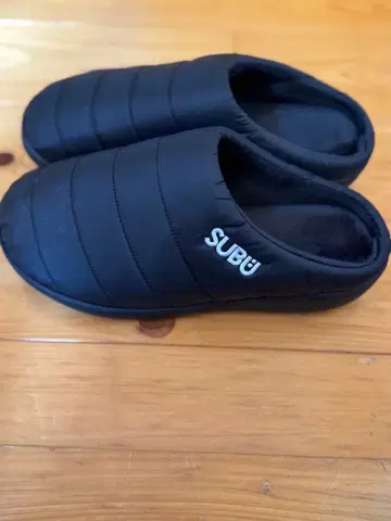 SUBU 블랙 슬립온