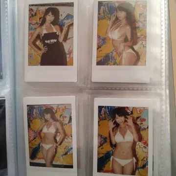 아오야마 히카루 폴라로이드 4장