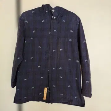 자전거 무늬 자켓