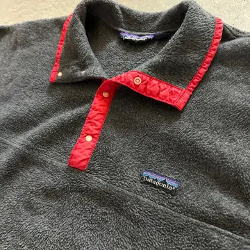 80s 파타고니아 스냅T 플라켓 나일론 USA 신틸라