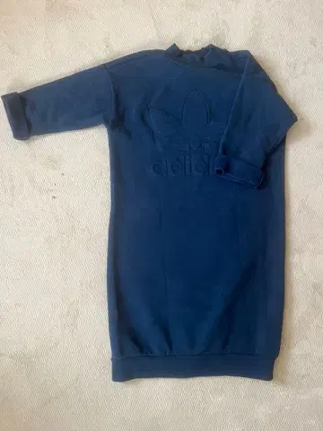 adidas 네이비 맨투맨 원피스 S